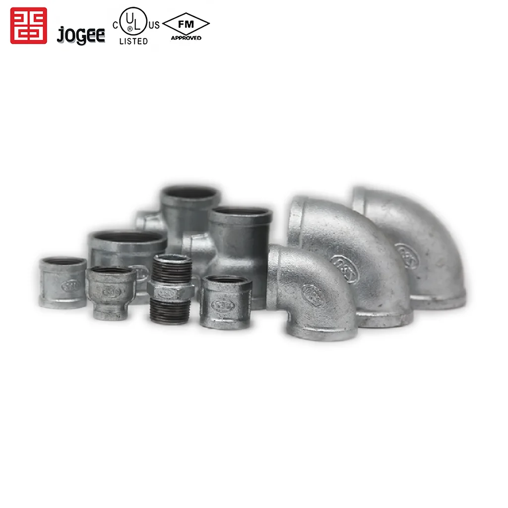 High Quality Custom 90° Threaded Galvanized Elbow Durable Pipe Fittings Plumbing Applications Stainless Steel Material Head