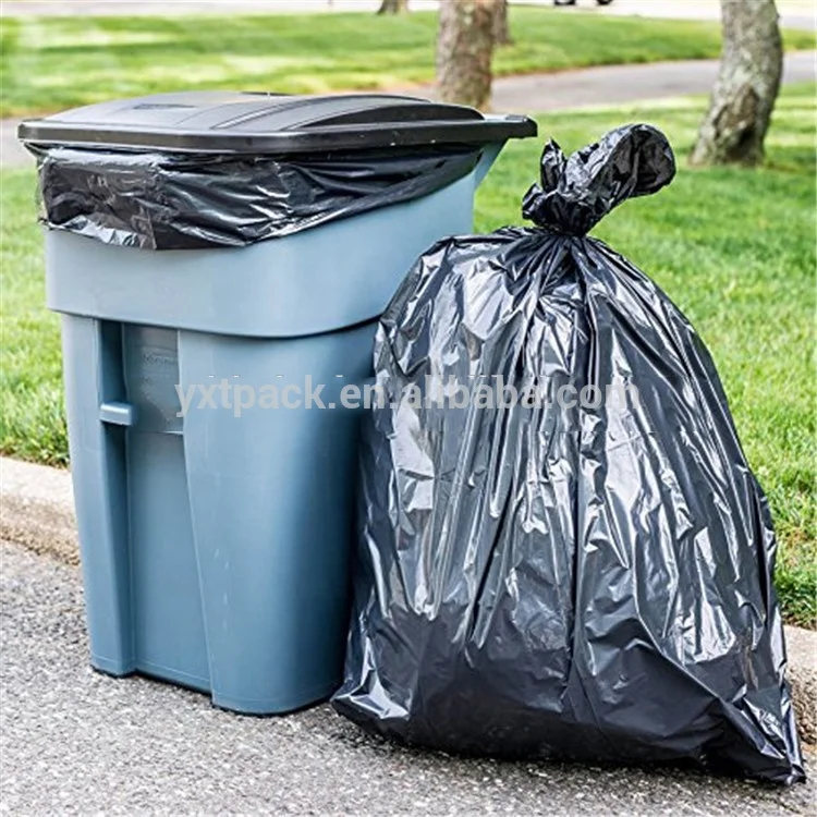 Custom Printing 100% Biodegradable Plastic Garbage Bag Compostable Trash Bags Bio Degradable Garden Waste Bag