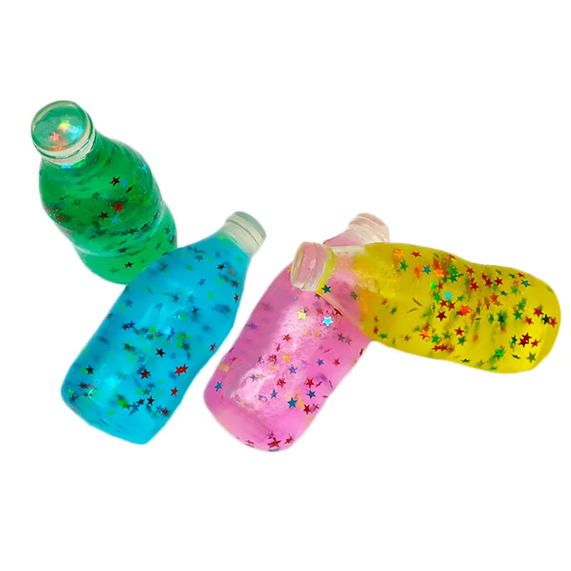 Новинка, бутылка-Кокс, игрушка для снятия стресса, термопластичная резина, забавная бутылка-Кокс для снятия стресса, игрушка для снятия стресса