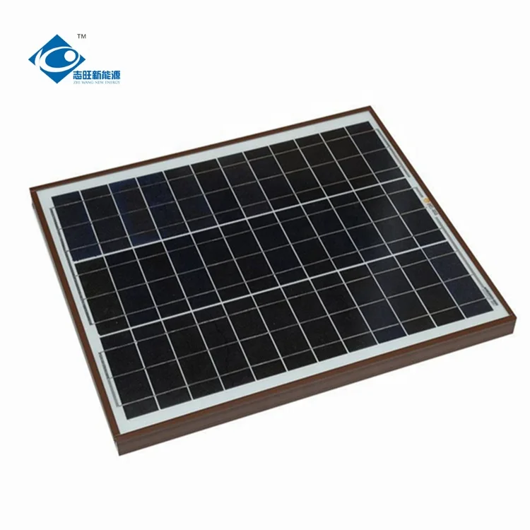 18V Mono Crystalline Solar Power Panel ZW-20W-18V Mini Solar Panels 20W Home Solar Power Charger 20W
