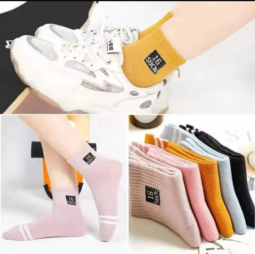 Breathable Corap Harajuku Socks High Quality Fashionable Casual Custom Logo Socks Men Knitted Funny Socks Outdoor Sports
