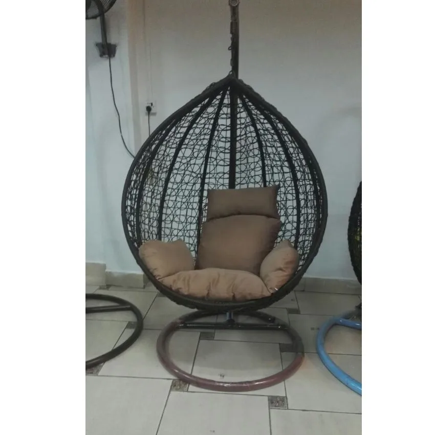 Synthetic Outdoor Furniture Wicker Rattan Hanging Chair