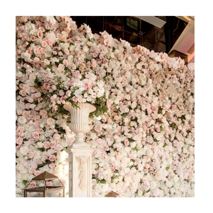 Wedding Background Flower Carpet Banner for Wedding Home Decoration Panel