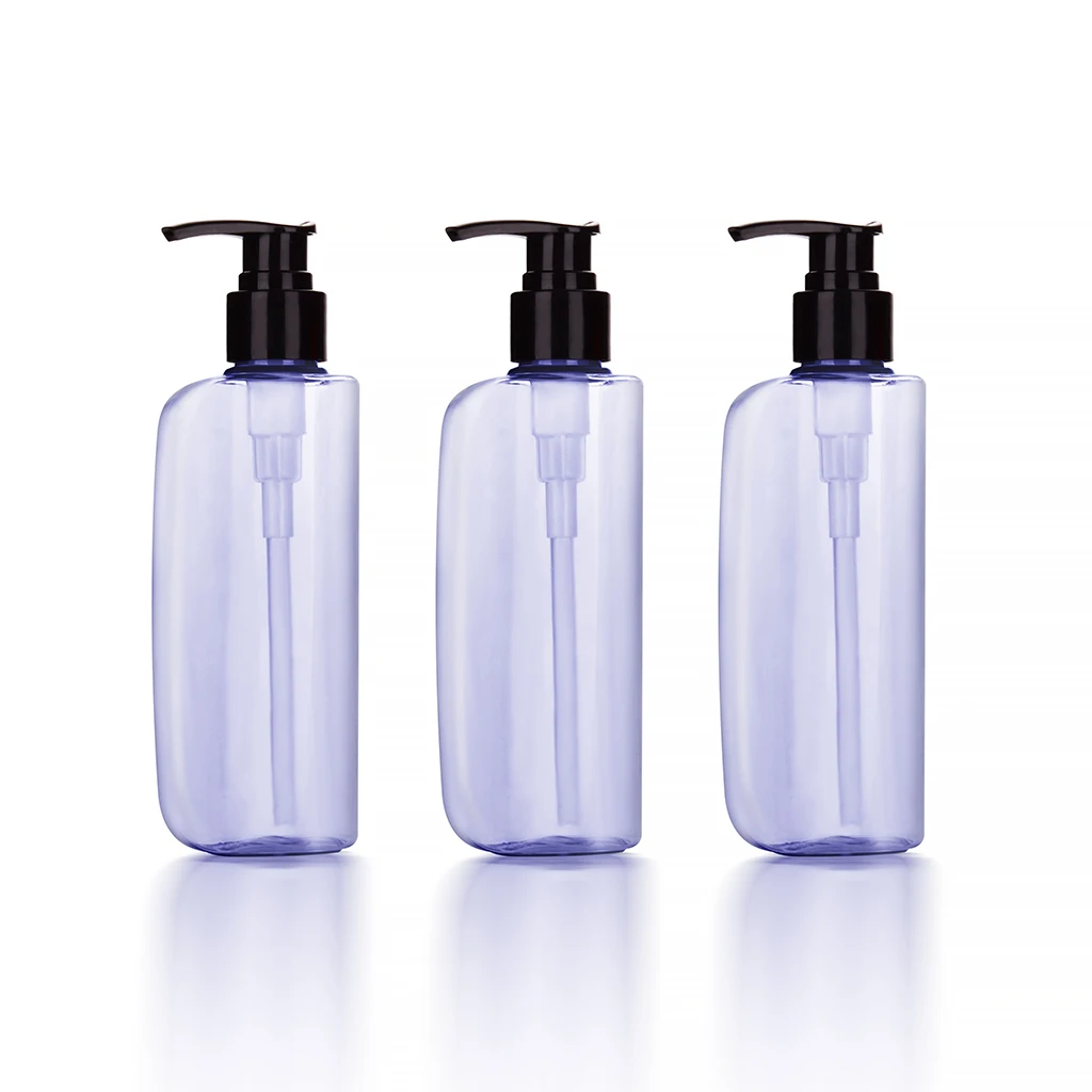 150ml PET Plastic Empty Plastic Bottle For Shampoo And Conditioner With Pump Dispenser