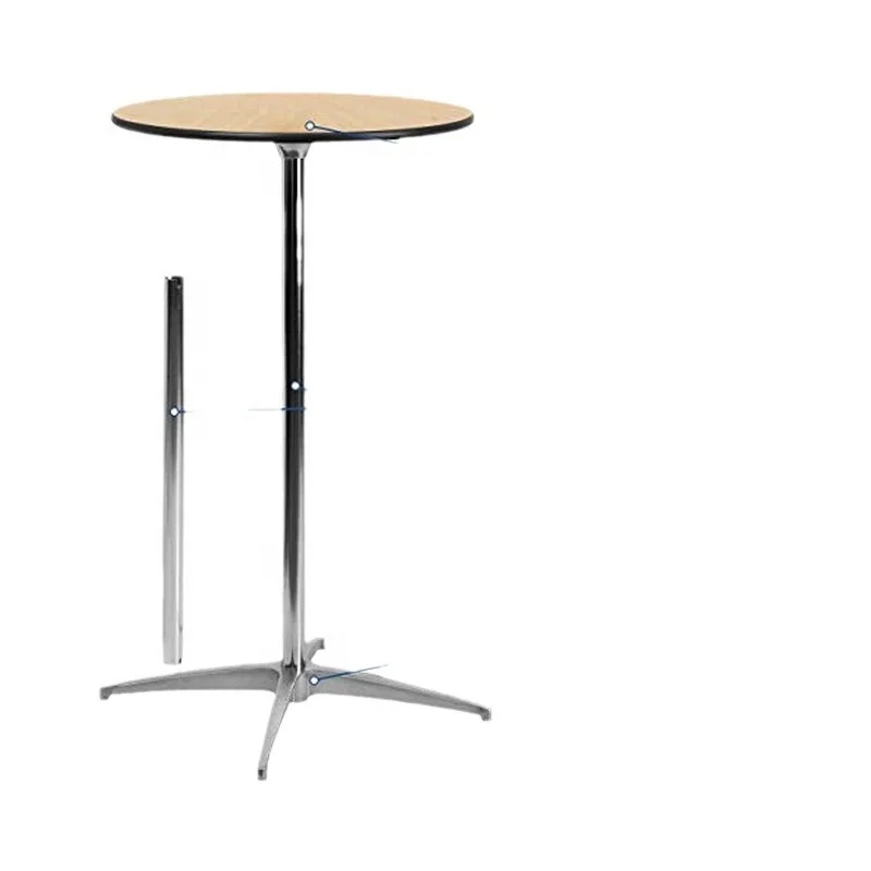 Professional Commercial Furniture Bar Stools Metal Base Bar Tables For Restaurant Pub home hotel coffee outdoor