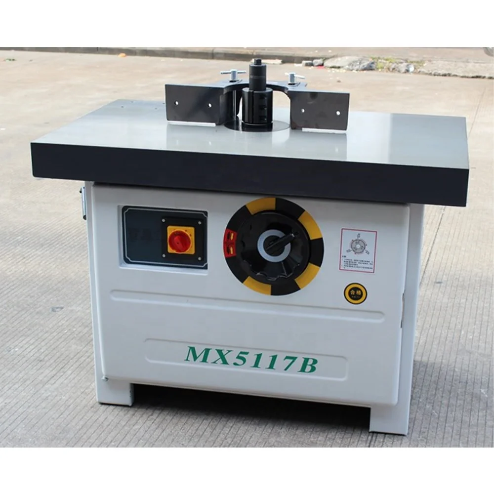 High Performance Motor and Milling Cutter Practical Professional Vertical Spindle Moulder for Construction Works