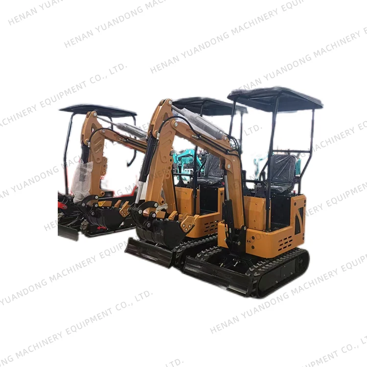 Municipal Small Road Planting Excavator Excavator Rotary Drilling Rig Crawler Mini Driving Excavator Construction Bulldozer