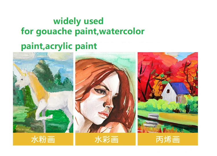 Акриловые кисти для рисования, профессиональные кисти для рисования