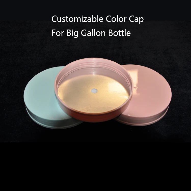 120mm Diameter Custom Color Round Plastic Screw Cap Canister Jar Lid For Big Gallon Bottle