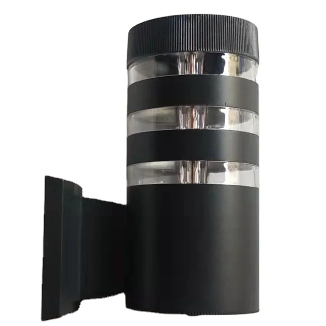 Top sales outdoor Garden wall Light Lamp E27 Glass Waterproof Wall Lights (9049-3/1W-D90)