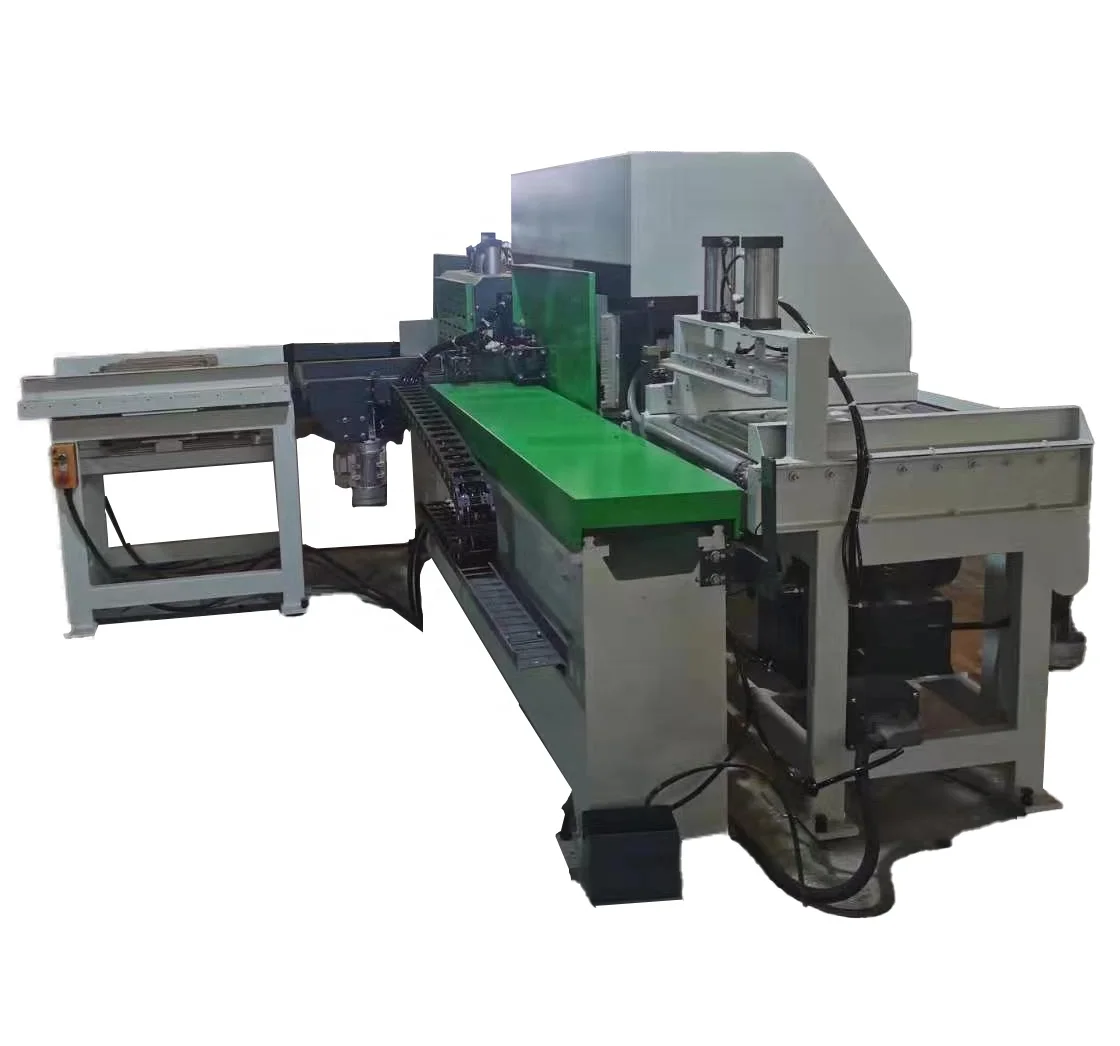 610mm Width woodworking wood auto feeding glue finger joint spindle jointer jointing conveyor table gluing cutter shaper machine