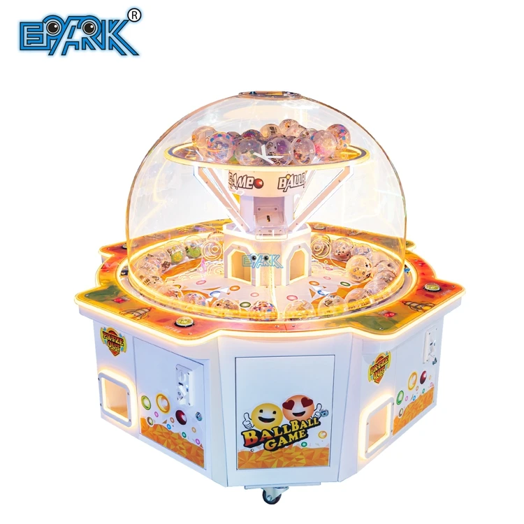 Arcade Custom 4 Players Big Coin-Operated Egg Twister Capsule Gashapon Machine Toy Vending Machine