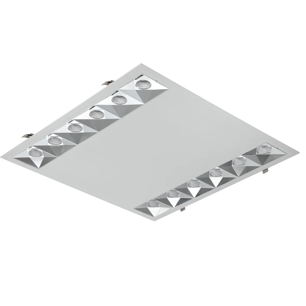 
600*600 LED Troffer Light Slim Panel Lamp 40W UGR<17 Anti Glare 3030 LED Light Panel 