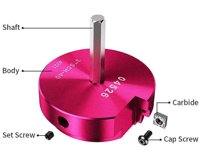 3-inch PVC pipe reamer repair Hand tools  Clean Plastic Pipe Reamers Kit DWV/ CPVC / ABS fittings tools 3 inch piping reamer