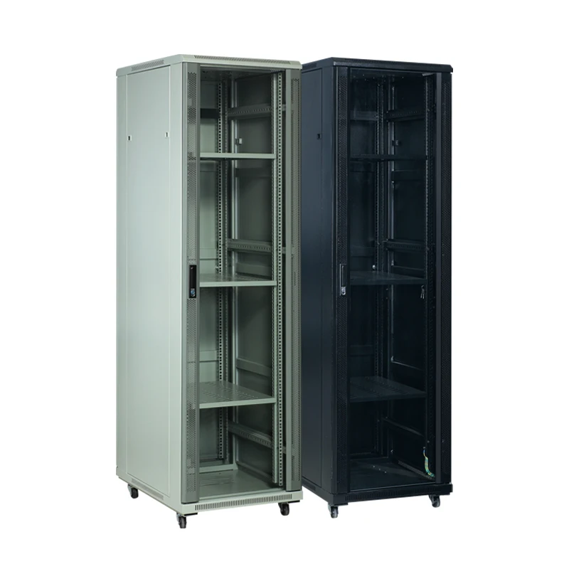 network server rack cabinet floor standing network cabinet server rack 19 inch glass door data rack network data cabinet
