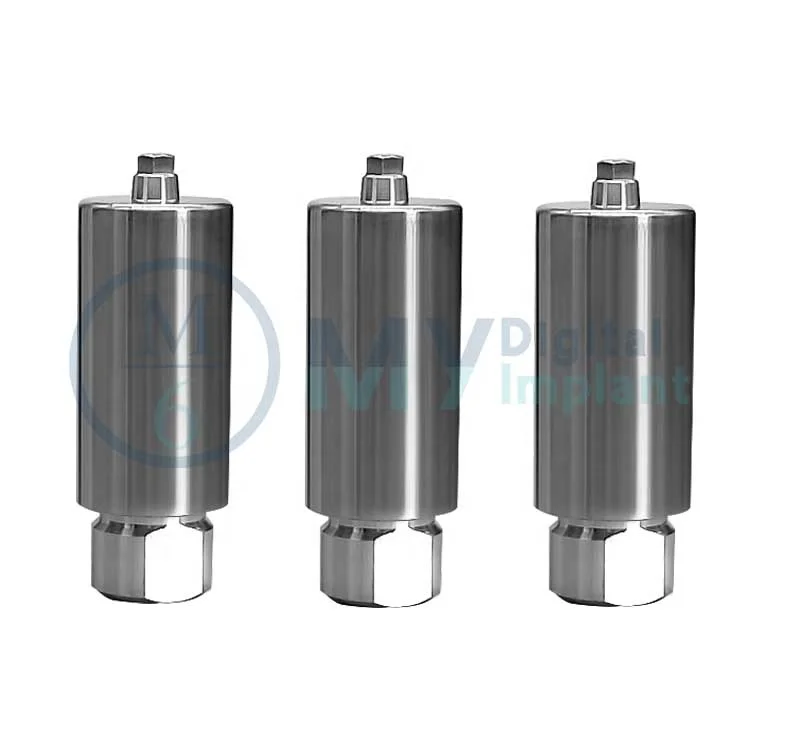 megagen anyridge compatible dental titanium pre-milled abutment