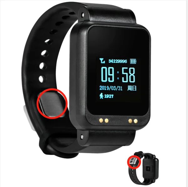 GPS Tracking Offender Tamper-proof Correctional  GPS bracelet GPS  WIFI Monitoring  for Tracking