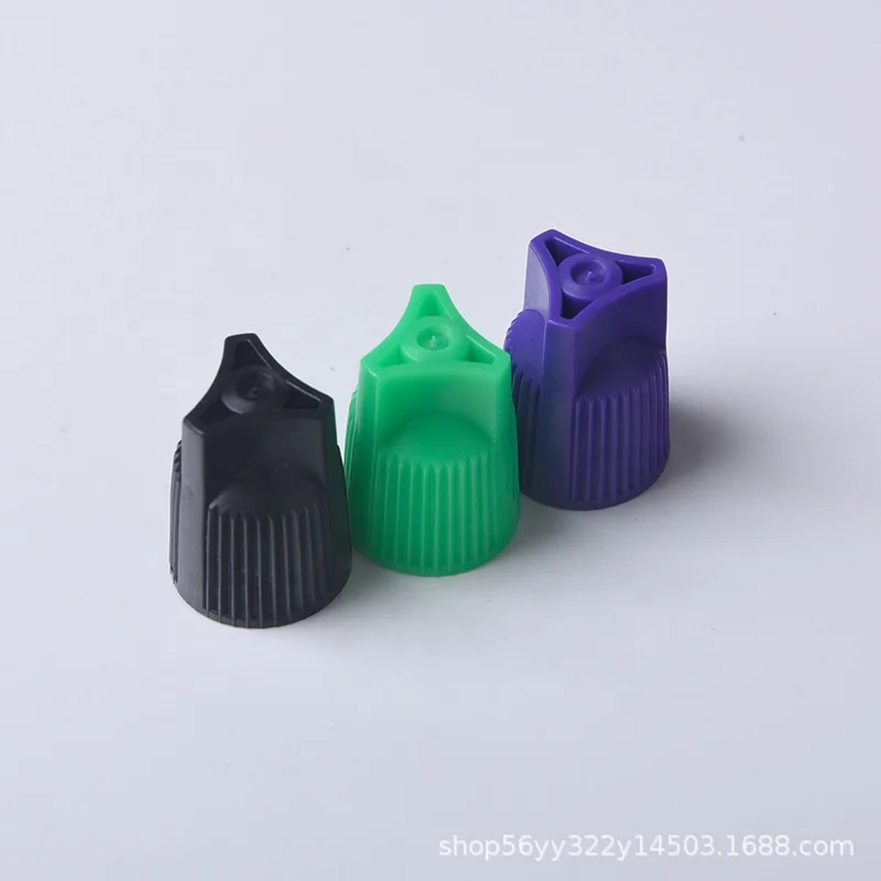 Best Quality Eyelash Glue Cap For Eyelash Extension Adhesive Custom Colorful Metal Cap  Packaging Bottle