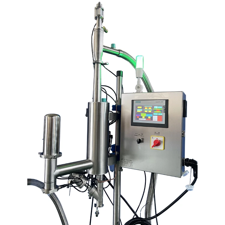 High Power Safety Efficient Automatic Edible Oil Production Liquid Nitrogen Dosing Machine