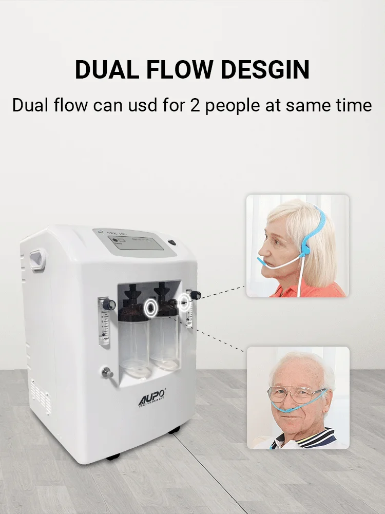 China manufacturer green low noise cheap prices of medical oxygen generator 10L Oxygen Concentrate Machine