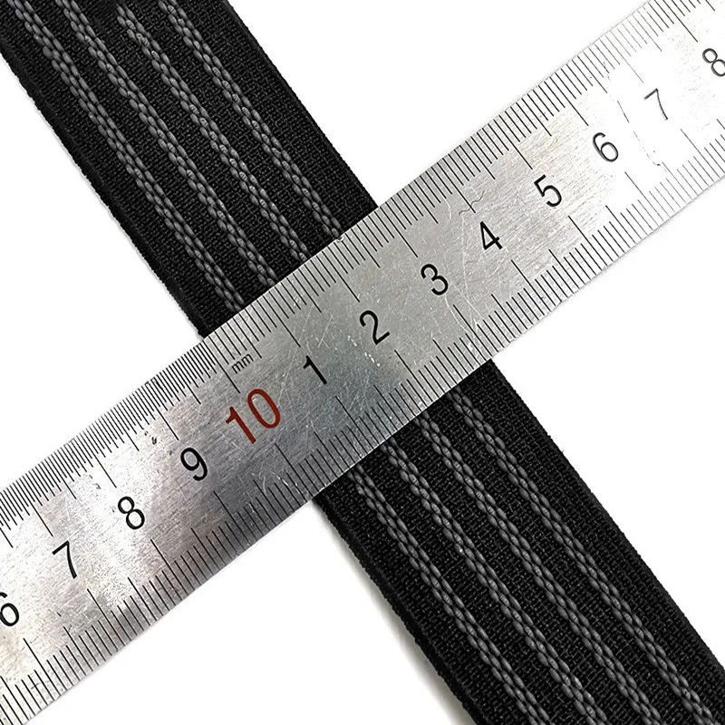 Hot Selling Silicone Color Bands Soft Rubber Band New Design Custom Polyester Non-Slip Printed Elastic Webbing