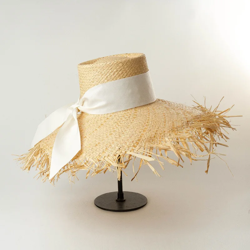 
Fashion Beach Vacation Straw Seagrass Hat For Women 