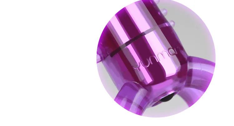 Penis vibrator Double Ring Male Longer Lasting Sex Crystal Vibrator Cock Ring Penis Rings Vibrating