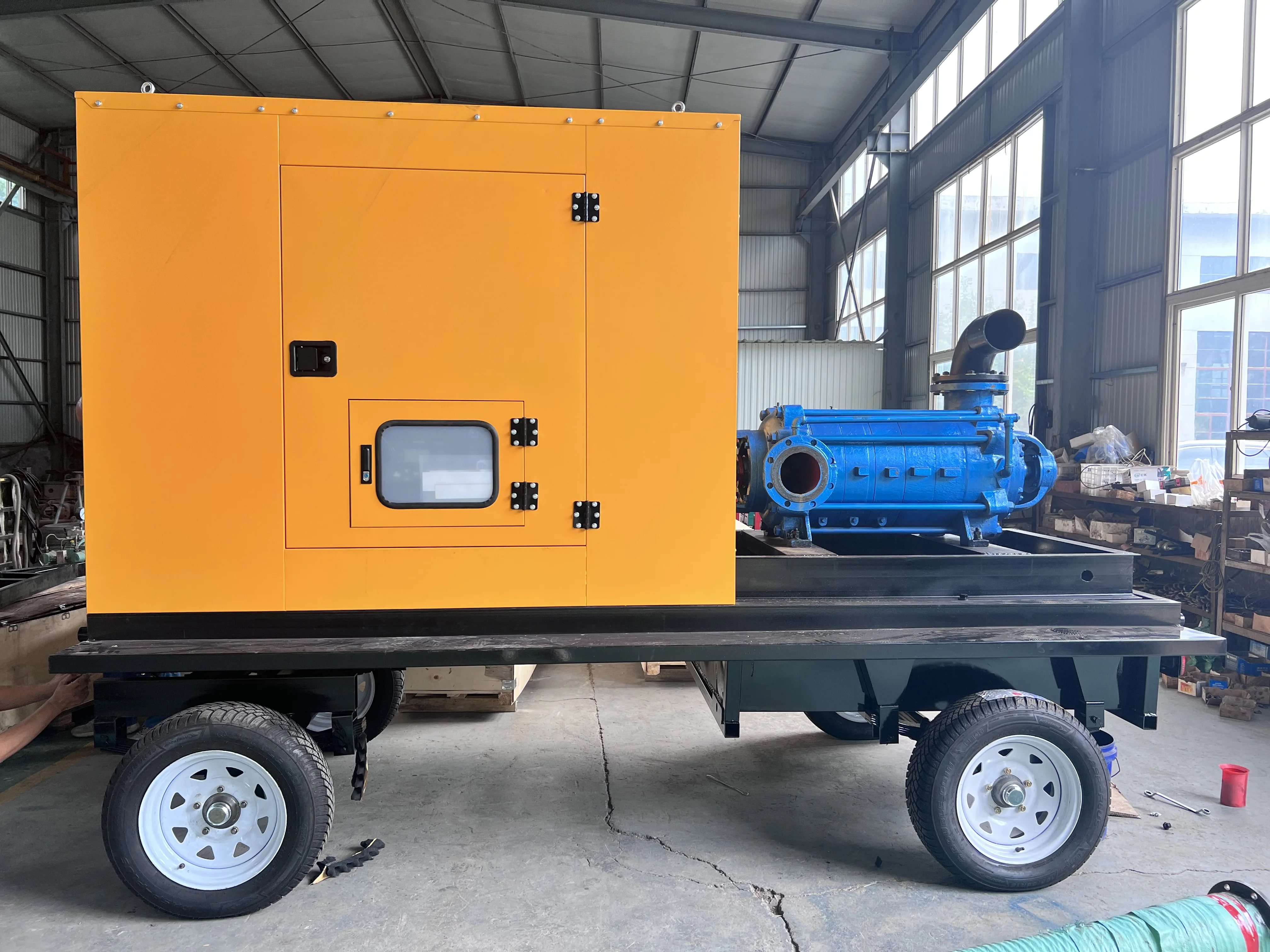 Farm Irrigation Centrifugal Horizontal Multistage Water Diesel Engine Driven Pump