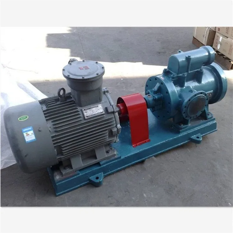Three screw high pressure oil pump electric diesel hydraulic oil fuel booster pump