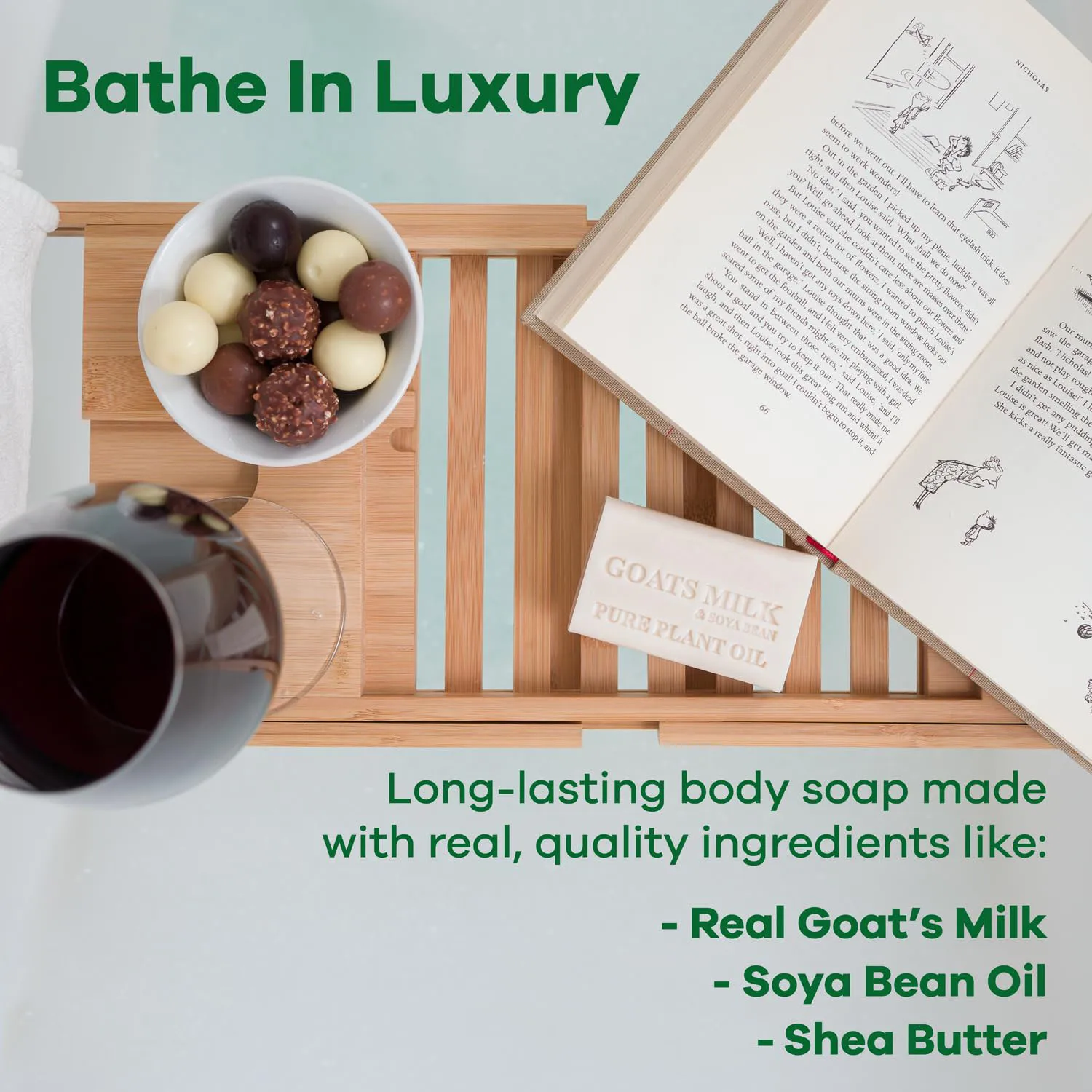 OEM/ODM Factory Goat Milk Soap Bars Long Lasting Pure Plant Oil Handmade soap Bathroom Essentials for Women & Men