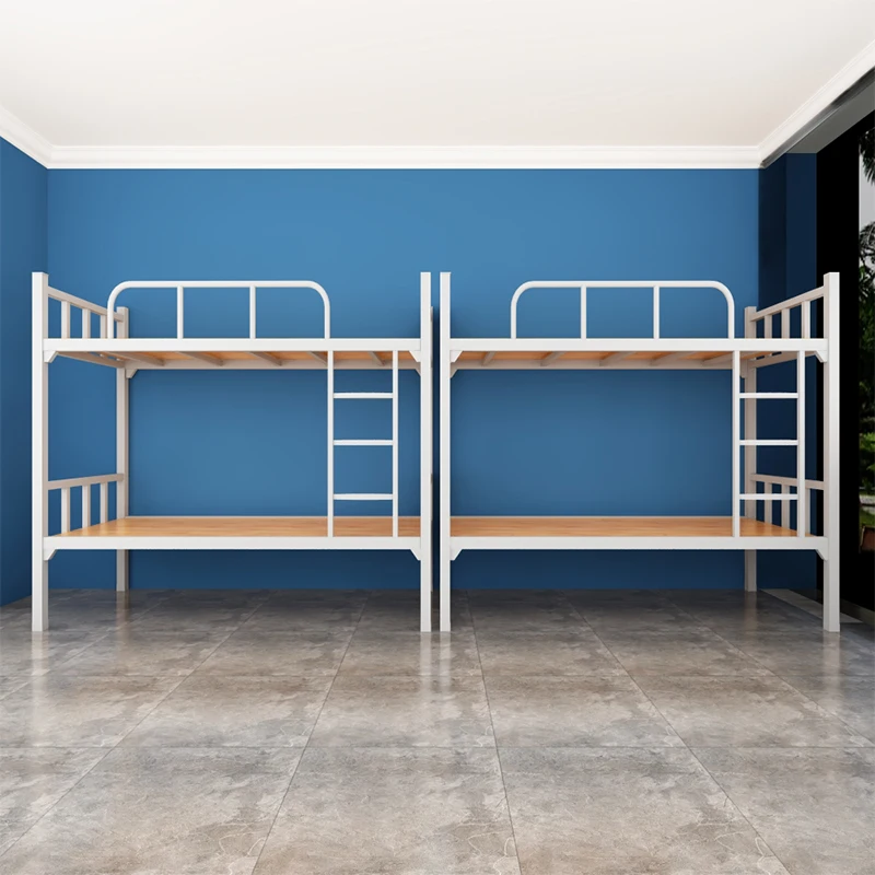Commercial Furniture Iron Double Bed Design Folding Metal Bunk Bed