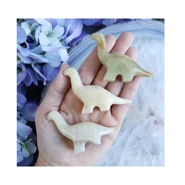 Фигурка динозавра из оникса