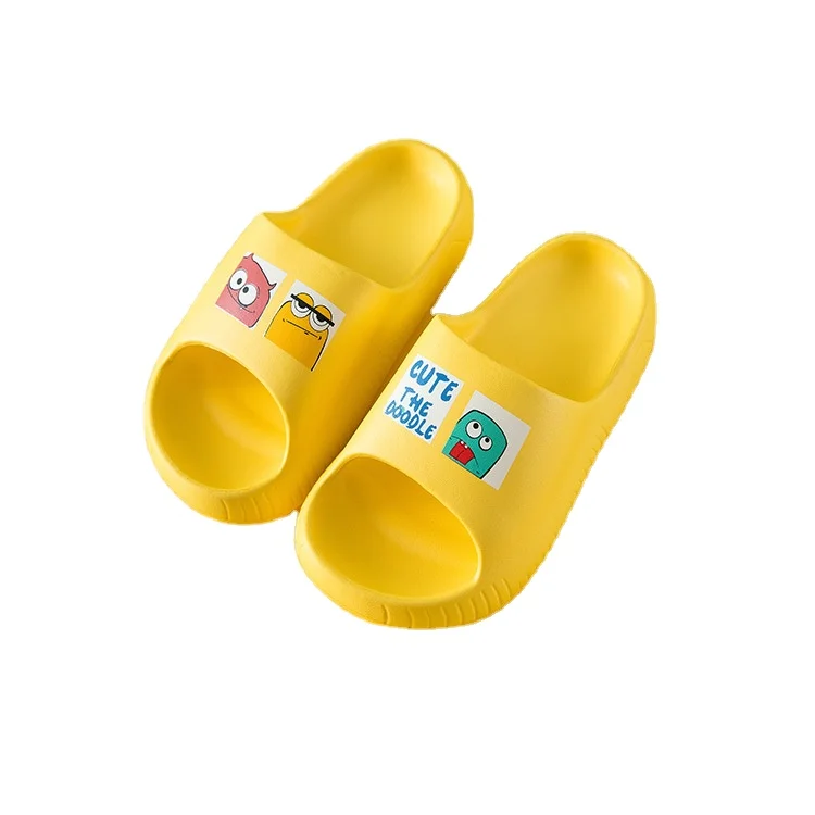 Детские тапочки, домашние сандалии с мягкой подошвой, Детские Тапочки для ванной