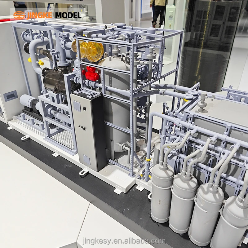 Gas Turbine Steam Turbine Model Shanghai Electric Supercritical Thermal Power Unit Demonstration Model Steam Turbine Model
