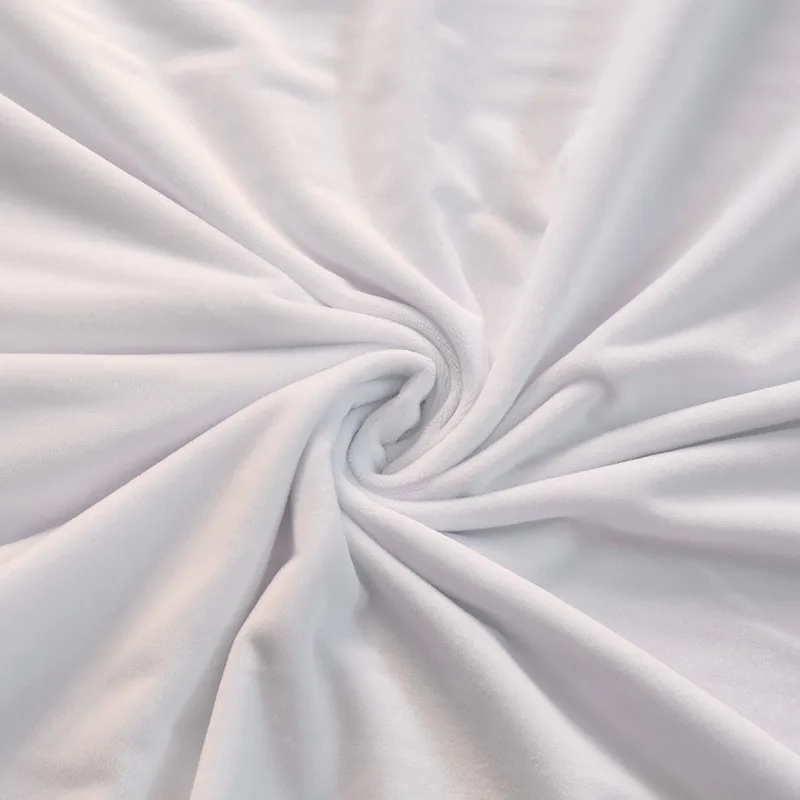 100% Polyester Velboa Super Soft Knitted Fabric for Bedding Home Textiles Garments Home Furnishing
