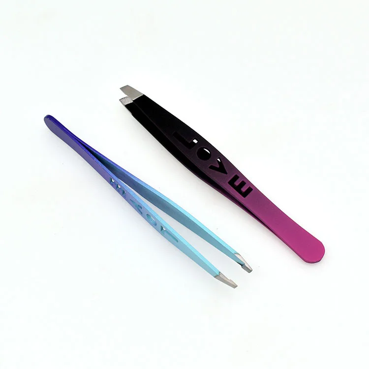 Lady Personal Care Makeup Eyebrow Tweezers Stainless Steel Eyebrow Clip for Eyebrow Shaping