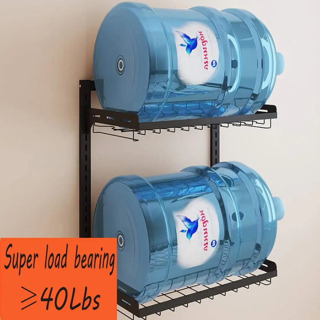 2 3 Tiers L Shape 201 Stainless Steel Kitchen Wall Mounted Dish Storage Rack With Detachable Drain Water Tray