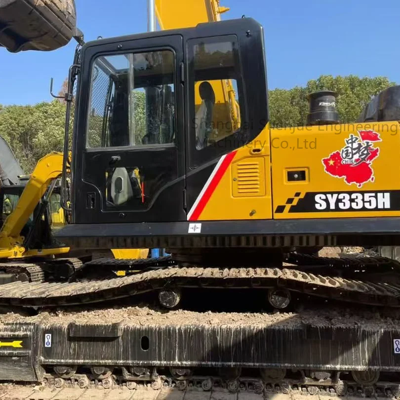 SANY SY335H Cheapest Rates Top Class 335H-11 Operating Weight Engine Isuzu 35 Tons Bucket Large Excavator Prices