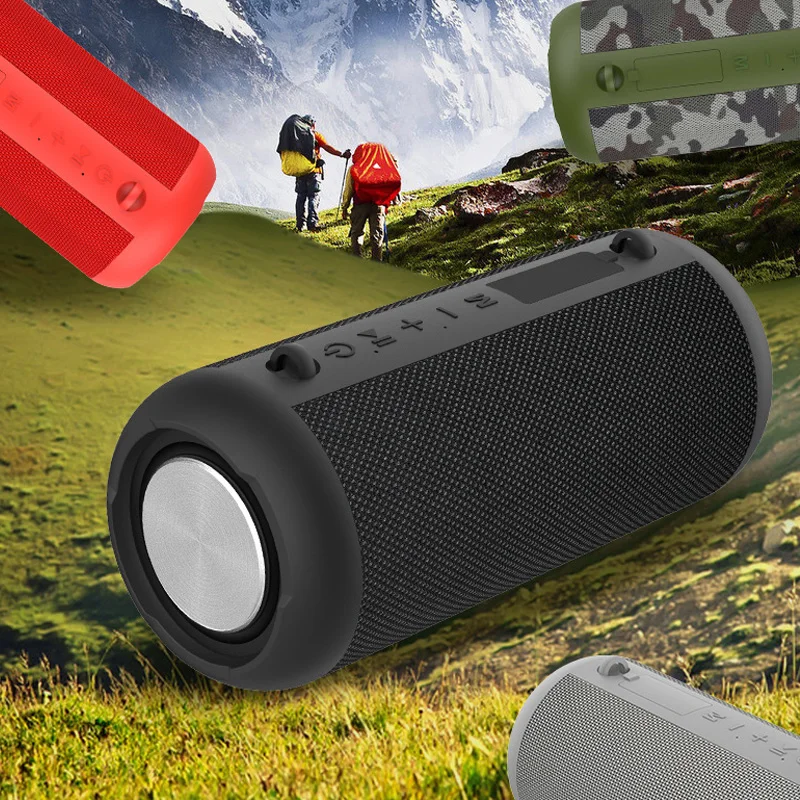 Heavy Duty 3600mAh Subwoofer Speaker Wireless 20 Watts Good Bass Speaker with 12 Hours Musics Time Portable Speaker