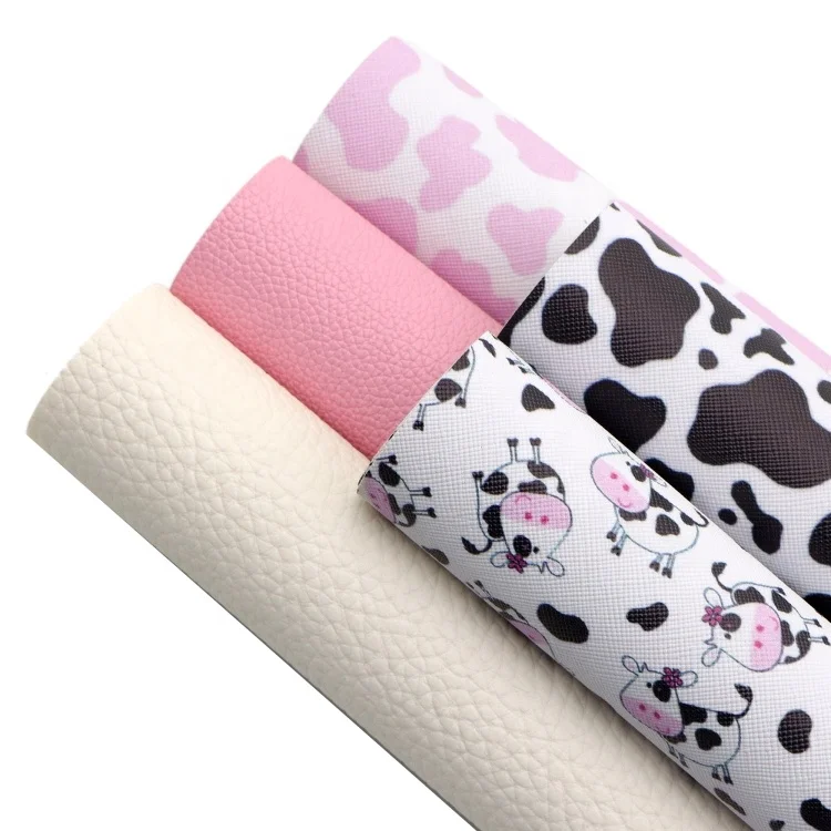 5 шт./набор ткань из искусственной кожи с леопардовым принтом