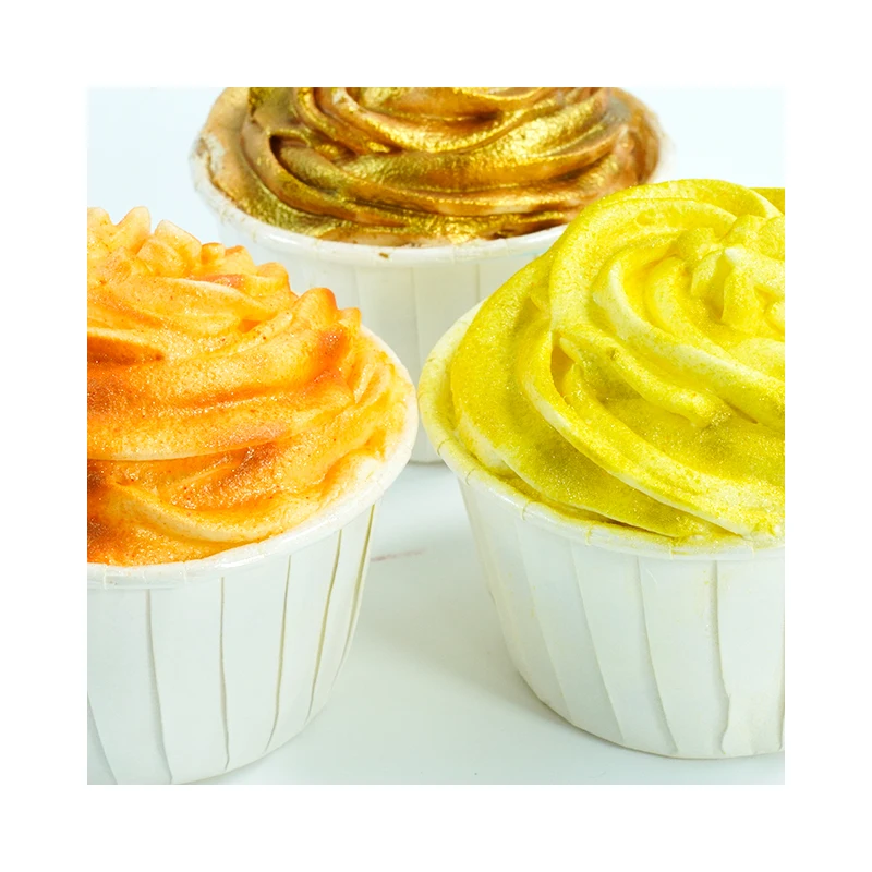 Food Coloring E171 Free Edible Shimmer Dusting Powder for Cakes Cocktail