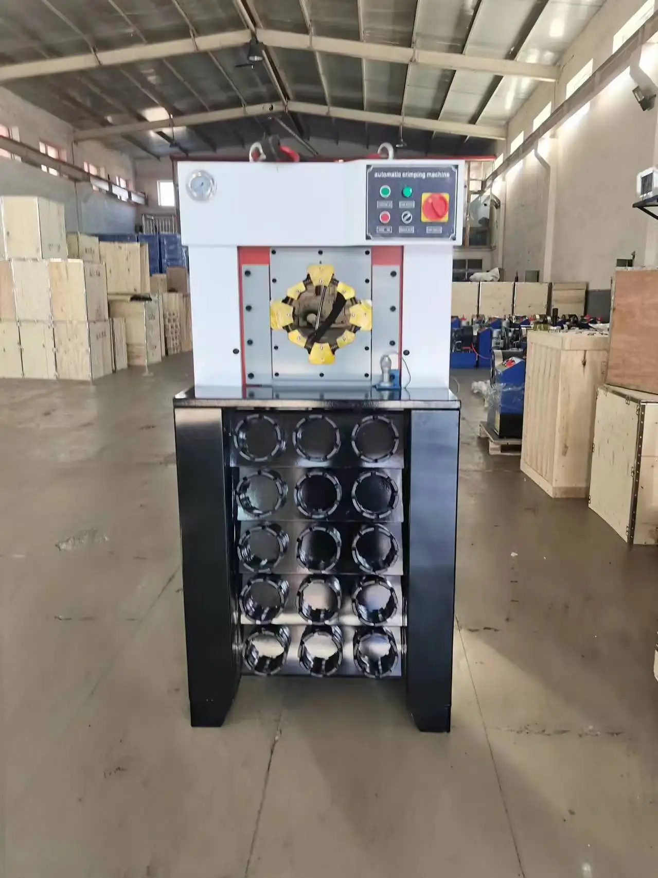 Automatic 1/8-3' 3-76MM Uniflex hydraulic hose press for sale wire assembly hose crimping machine pipe crimper