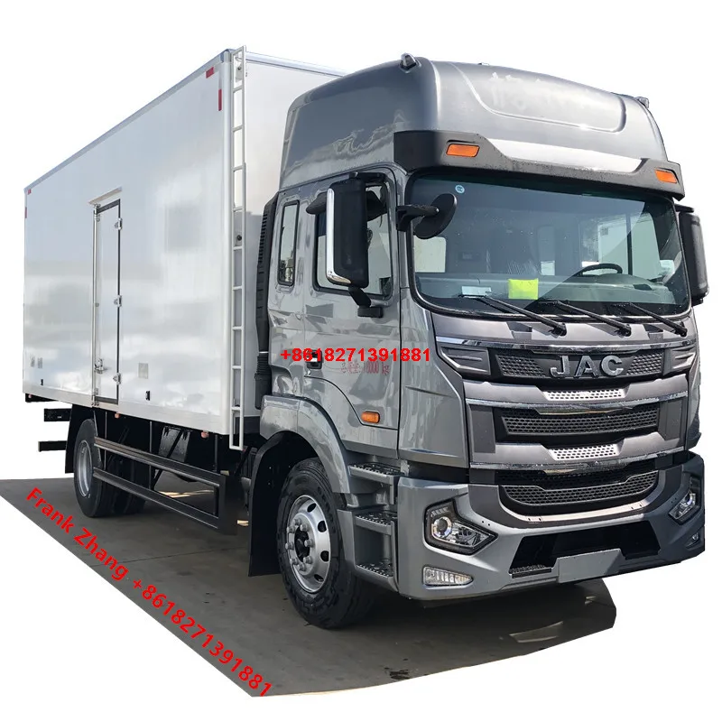 4x2 Euro 5 JAC 156hp 10 tons refrigerated van