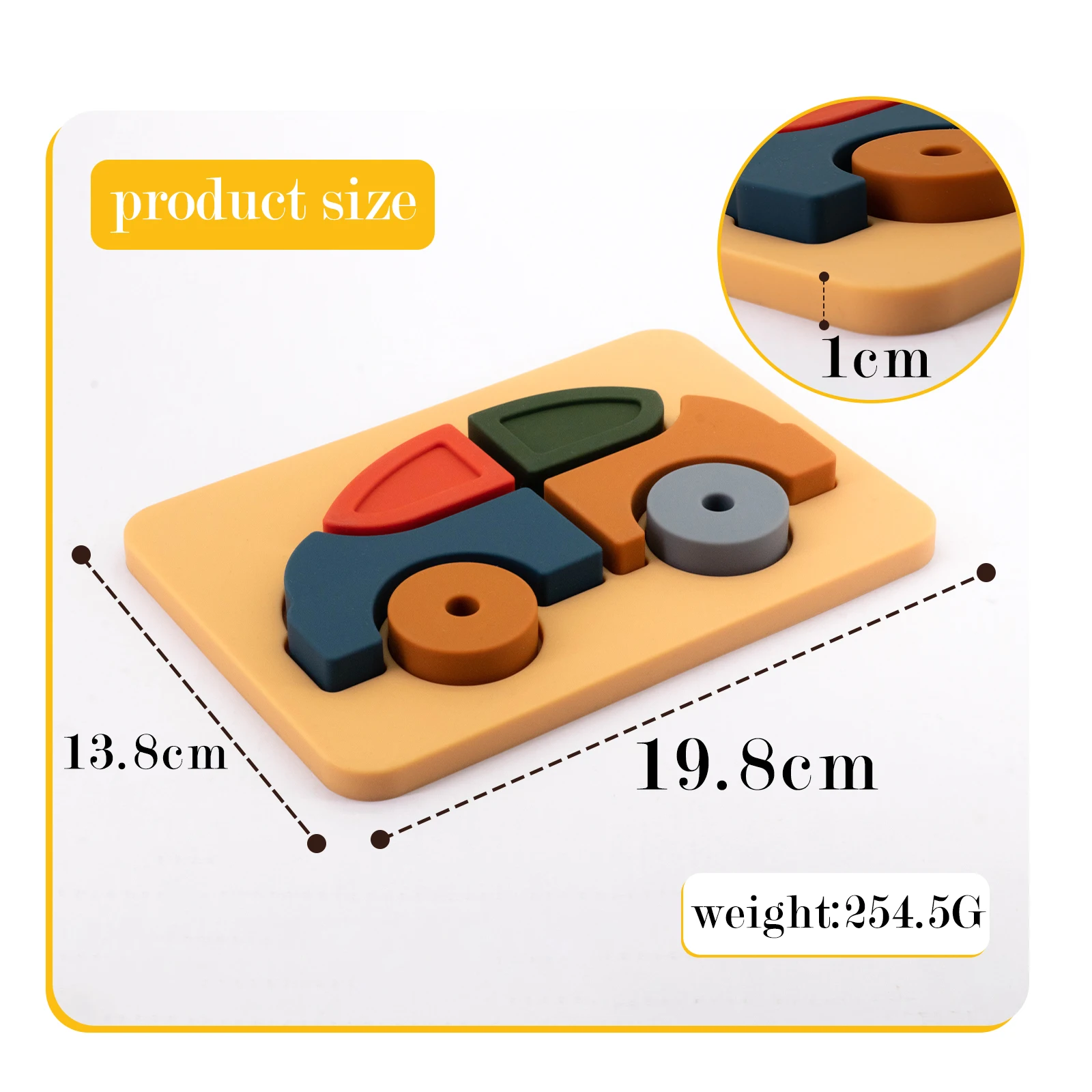 Пищевые силиконовые игрушки машинки Развивающие головоломки, дошкольные развивающие игрушки, подарок для мальчиков и девочек, Возрастная От 3 до 6 лет