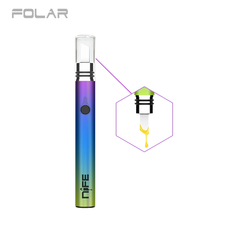 Custom logo Smoking Dab Tool ceramic heating Dabber Tool melt hot knife Wax Dab tool for dab rigs