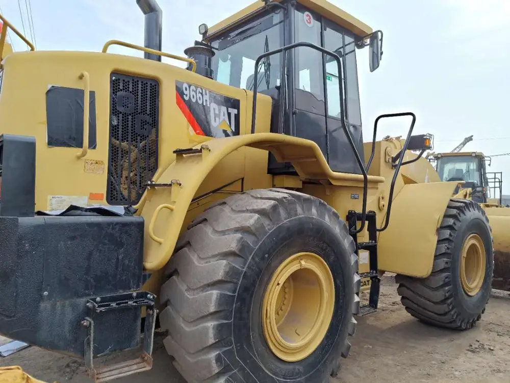 Б/у колесный погрузчик caterpillar 966h б/у cat на