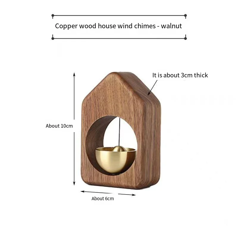 Doorbell Wind Bell Suction Items Door Opening Reminder Door Bell Hanging Ornaments