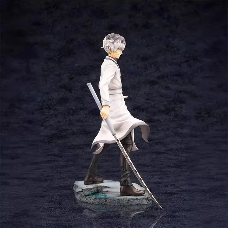 Animation Surrounding Jinmukan Sasaki Fei Shi White Standing Posture Scene Model Ornaments Boxed Hand-held