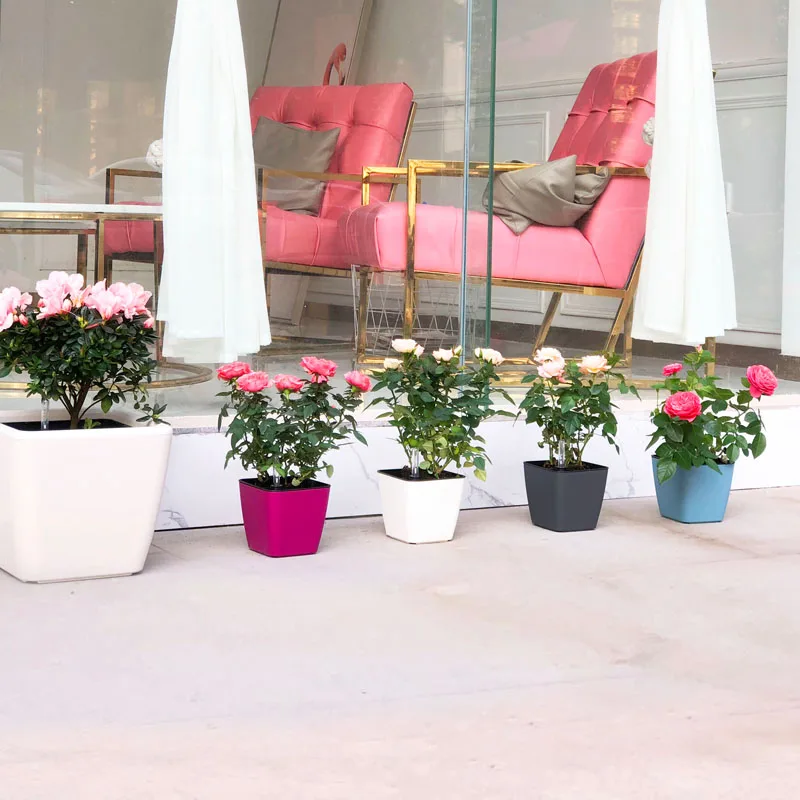 
2019 Europe plant pots self watering flower pots 