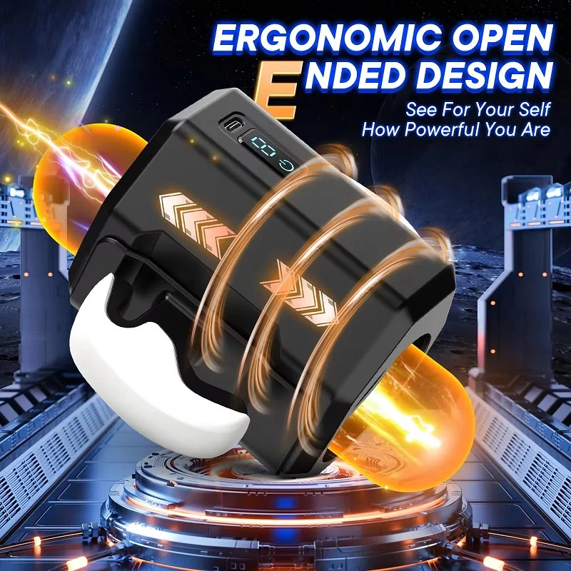 Open-ended Telescopic Masturbators Pocket Pussy Sex Toy Automatic Thrusting Male Masturbator for Men